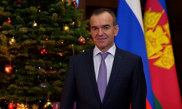 Губернатор Краснодарского края поздравил жителей региона с наступающим Новым годом!