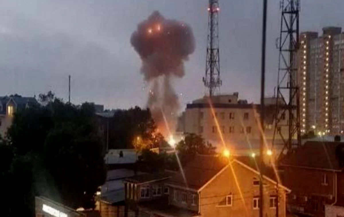 Два беспилотника упали в Краснодаре
