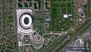 Спутник «Ресурс-П» сделал  с орбиты снимок парка «Галицкого»