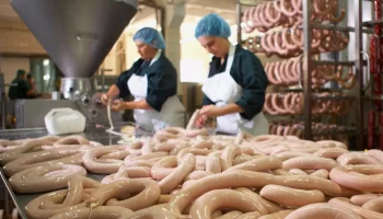 Цех по производству варено-копченых колбас